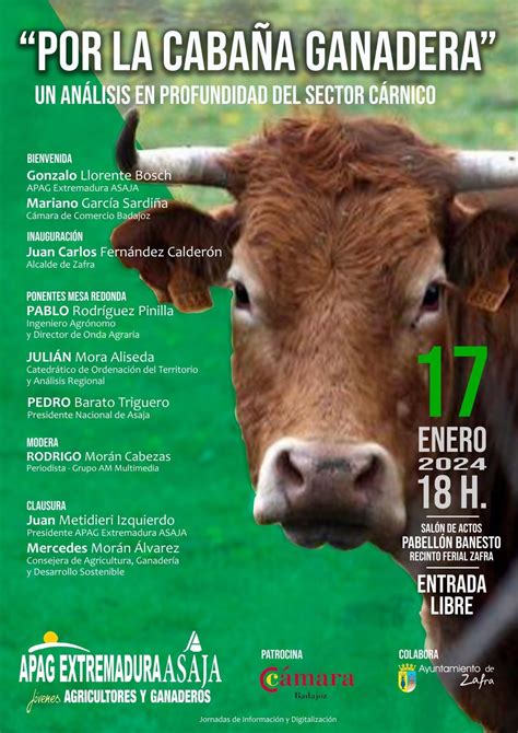 APAG Extremadura Asaja Organiza El 17 De Enero En Zafra Una Jornada De