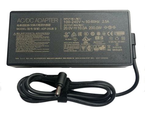 Carregador 200Watt Original Para Asus TUF Dash F15 FX516 FX516PM