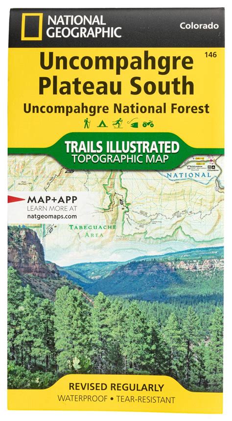 National Geographic National Forests Trails Illustrated Topographic Map