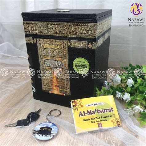 Jual Celengan Ka Bah Kabah Celengan Kayu Celengan Kunci Kotak Miniatur