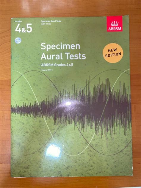 Abrsm Specimen Aural Test Everything Else On Carousell