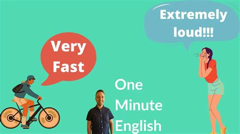 List of Intensifiers in English( +Example Sentences) - One Minute English