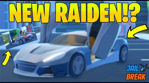 Roblox Jailbreak Live New Raiden Vehichle Coming Soon Volt Bike