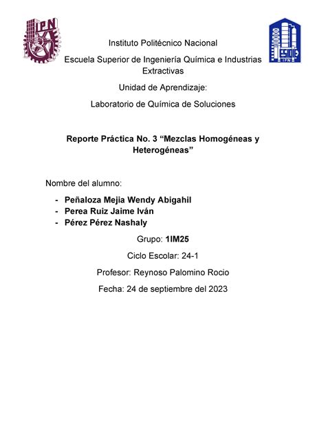 Reporte práctica 3 apunte Instituto Politécnico Nacional