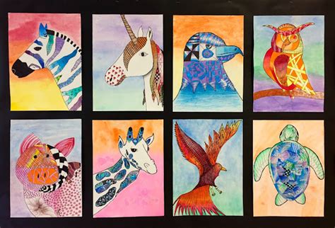 Sixth Grade Art With Mrs Baxter 2016