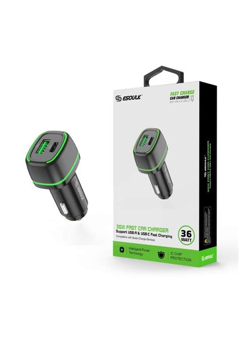 Esoulk W Pd Qc Car Charger Ea