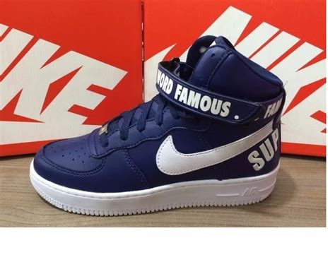 T Nis Masculino Nike Air Force Cano Longo Supreme Barato R Em