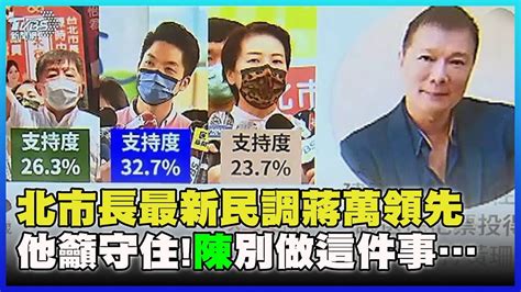 【2022選戰】北市長最新民調蔣萬領先？！他籲守住！陳時中別做這件事否則更糟 Youtube