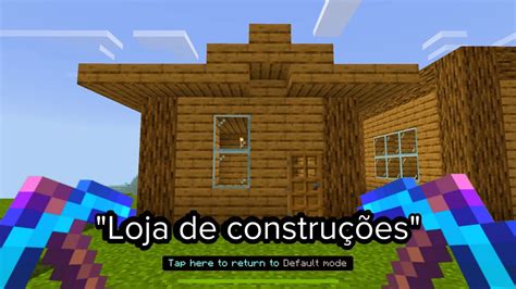 O Dia Que Eu Constru Uma Loja Nesse Servidor De Minecraft Redstone