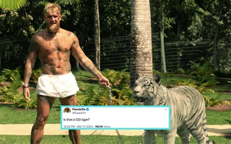 Mike Tyson: “Is that a CGI tiger” - Fans react as Jake Paul attempts to ...