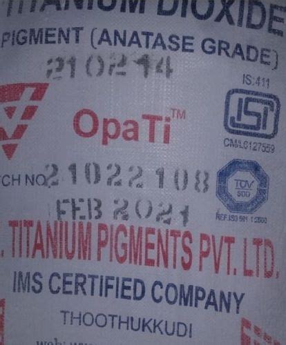 Opa Ti Titanium Dioxide Anatase Application Pigment For Industrial