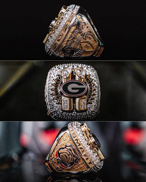 Sec Network On Twitter Georgia Bulldogs National Championship Rings