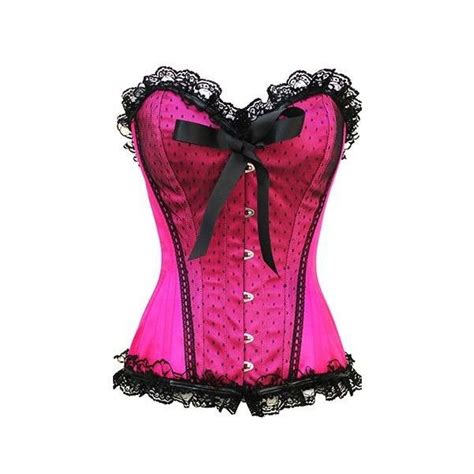 Pinup Doll Hot Pink Corset The Violet Vixen Pink Corset Authentic