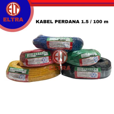 Jual Kabel Listrik NYAF Serabut Perdana 1 5mm 100 Meter AWG 16