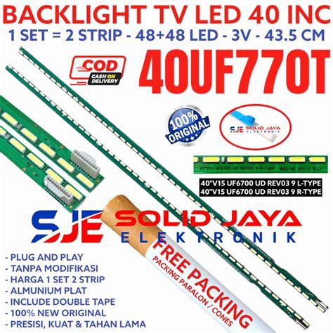 Jual Backlight Tv Led Lg Inc Uf Uf T Uf Lampu Bl K Smd