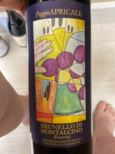 Martoccia Poggio Apricale Brunello Di Montalcino Riserva Vivino Us