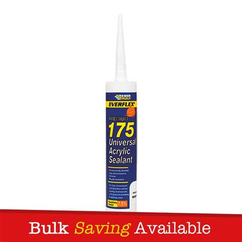 Everbuild Everflex 175 Universal Acrylic Sealant Direct Sealants