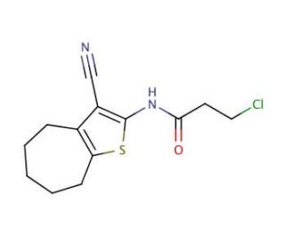 3 Chloro N 3 Cyano 5 6 7 8 Tetrahydro 4H Cyclohepta B Thien 2 Yl