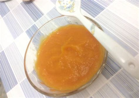 Resep Mpasi M Puree Labu Parang Wortel Apel Oleh Dina Lestari Eka