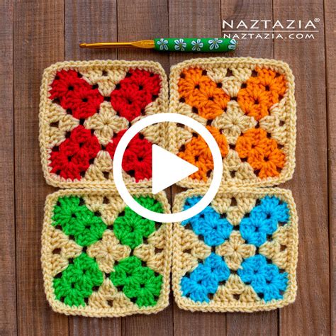 X Marks The Spot Granny Square Naztazia