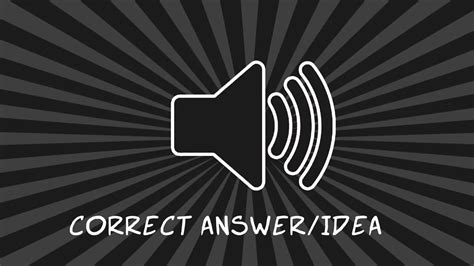 Correct Answer Sound Effects No Copyright Youtube