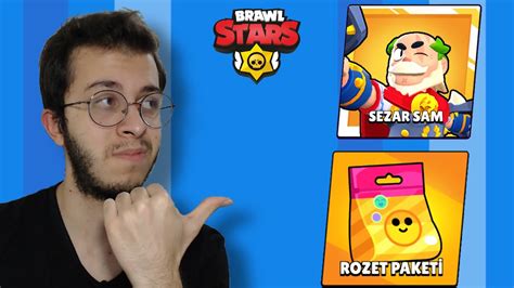 YOLUN SONUNA GELDİK ROZET PAKETİ BRAWL STARS YouTube