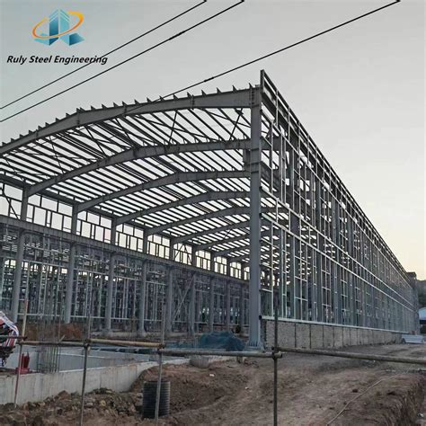 Fast Build Quality Large Span Prefabricated Light Steel Frame Metal