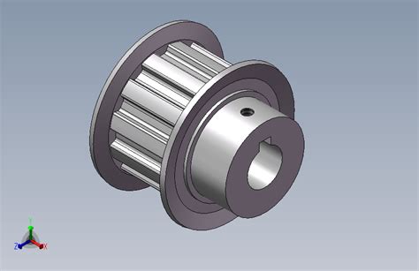 同步带l型12齿solidworks 2018模型图纸下载 懒石网