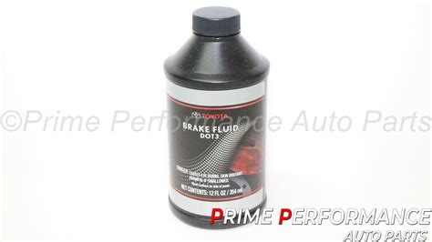 Toyota Lexus Genuine Dot Brake Fluid Fl Oz Bf Ebay