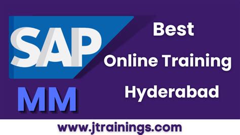 Sap Mm Training In Hyderabad Best Sap Mm Online Course