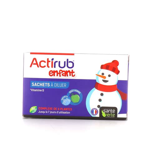 ActiRub Enfant Immunité 20 Sachets