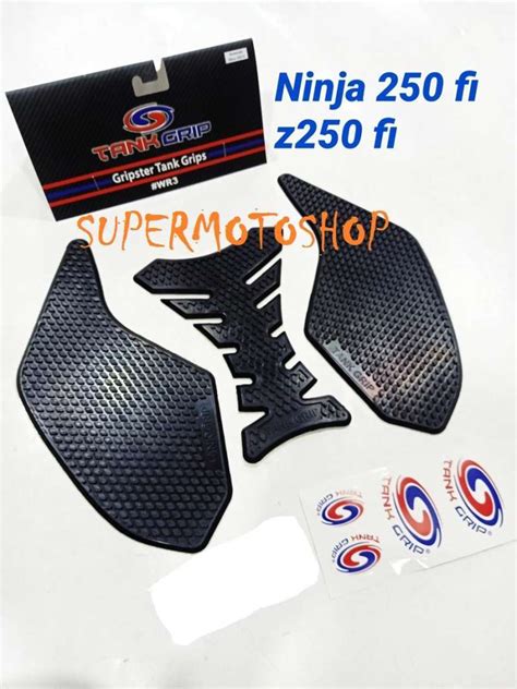 Promo Paket Tankpad Tankgrip Sidepad Pelindung Tangki Ninja 250 Fi Z250