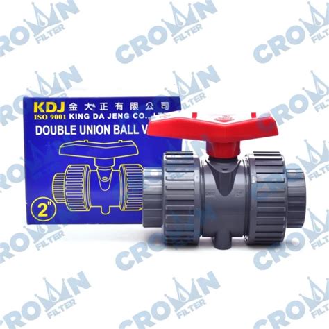 Stop Kran Watermur Double Union Ball Valve Kdj Lazada Indonesia