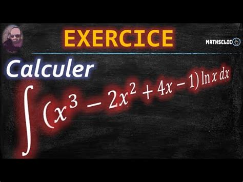 MATHSCLIC EXERCICE POST BAC CALCUL DES PRIMITIVES DE 𝑥 32𝑥 2 4𝑥