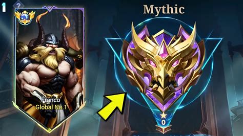 Franco Hook Grind To Mythic Mobile Legends Franco Youtube