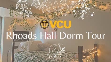 Vcu Rhoads Dorm Tour Youtube