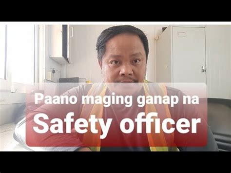 Pinoy Safety Officer In Africa Paano Maging Ganap Na Safety Officer