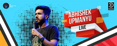 Abhishek Upmanyu Live comedy-shows Chennai - BookMyShow