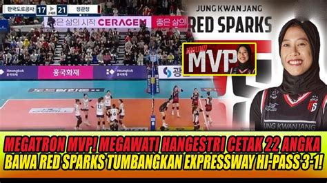 Megawati Jd Mvp Megawati Hangestri Cetak Angka Bawa Red Sparks