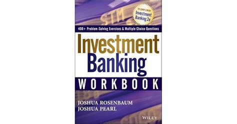 investment banking workbook  joshua rosenbaum