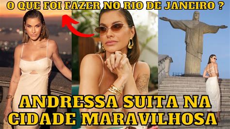 Andressa Suita No Rio De Janeiro Surge ARRASADORA E Explica MOTIVO Da