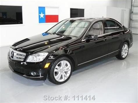 Purchase Used 2010 Mercedes Benz C300 Luxury P1 Htd Seats Sunroof 29k Texas Direct Auto In