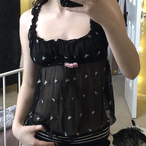 Vintage Victorias Secret Lingerie Tank Cami Depop