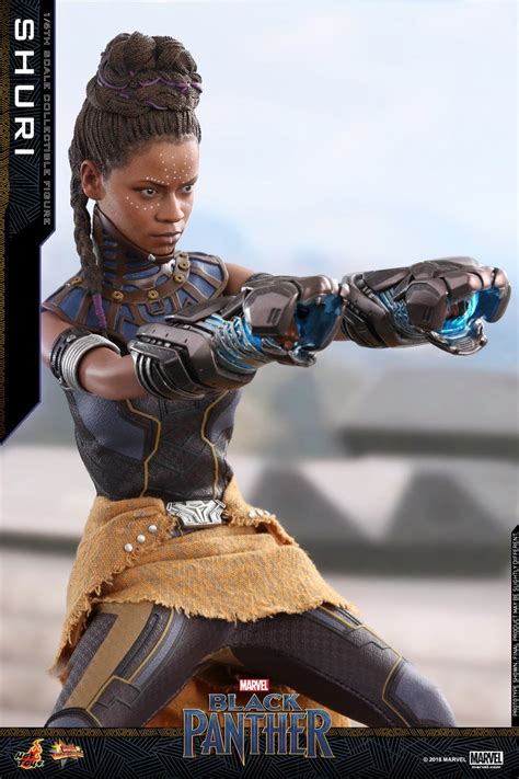 Hot Toys Marvel S Black Panther SHURI Collectible Figure Figures