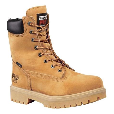 Mens Timberland Pro 8 Direct Attach Steel Toe Waterproof Boots Work