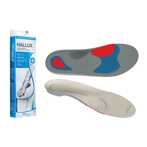 Soletta Ortopedica Con Cuscinetti Per Tallone Footwave Hallux