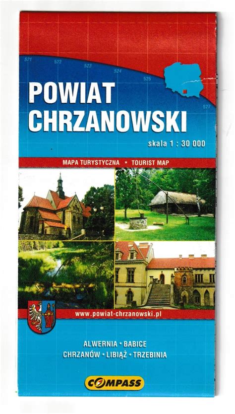 Powiat Chrzanowski Mapa Turystyczna Niska Cena Na Allegro Pl