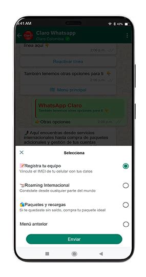 Ent Rate C Mo Registrar Tu Imei En Whatsapp Claro Colombia