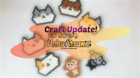 Craft Update 4 Neko Atsume ♥ [perler Beads] Youtube