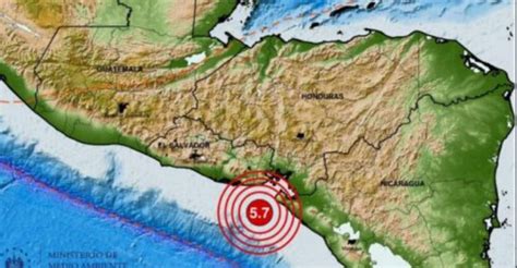 Se Sinti En Nicaragua Y Honduras Fuerte Sismo De Sacude El